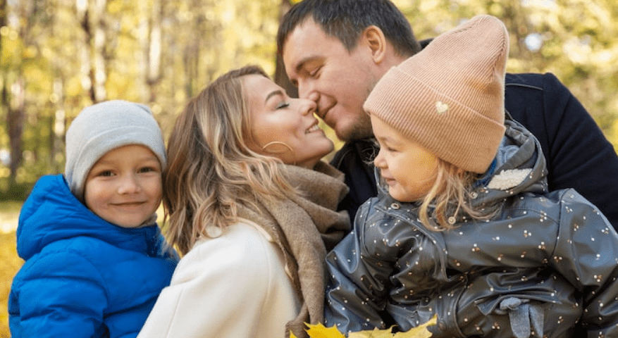 Famille canadienne protégée par la meilleure assurance vie
