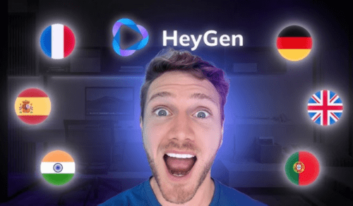 HeyGen ia generateur de voix off