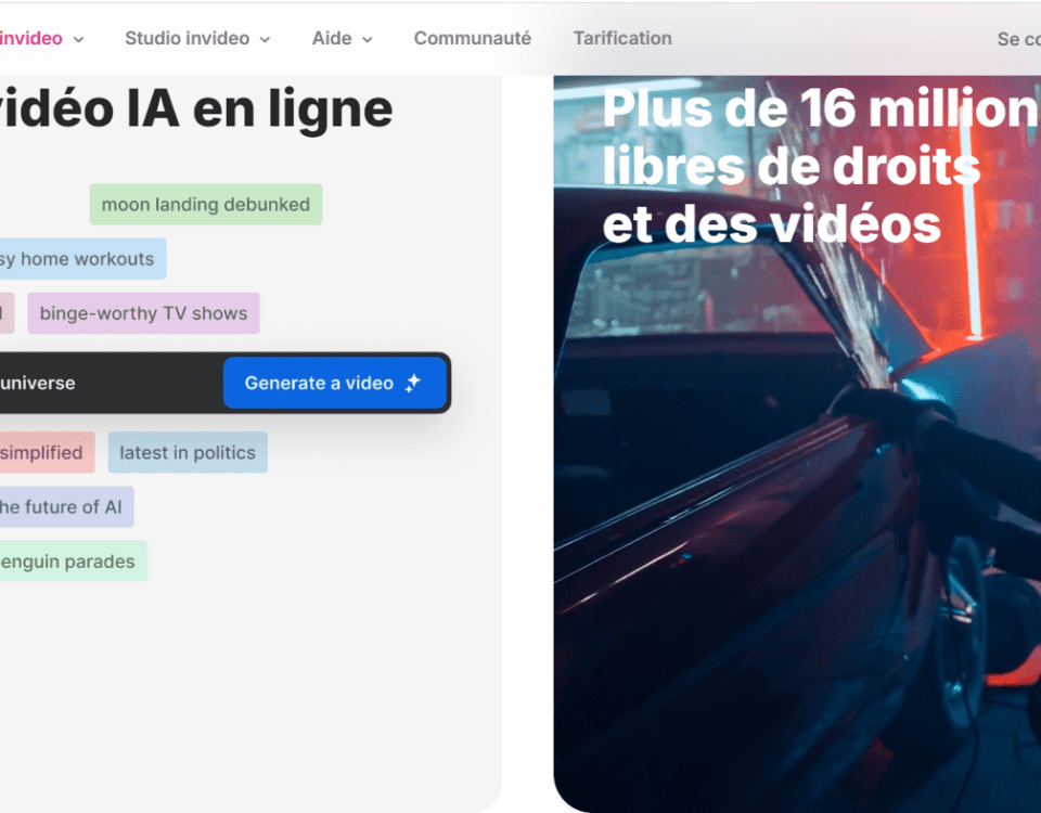 InVideo AI Meilleur générateur de vidéo IA