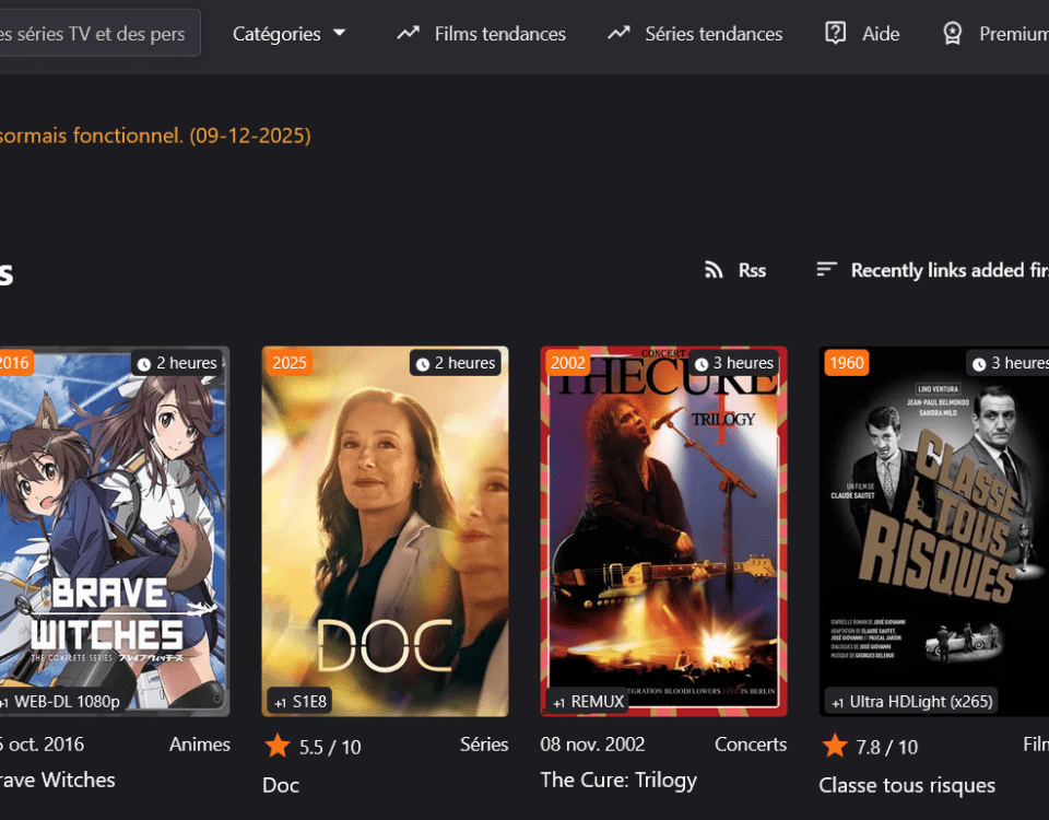 Interface de la nouvelle adresse Darkiworld 2026