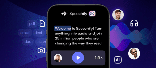 Speechify meilleur generateur de voix ia