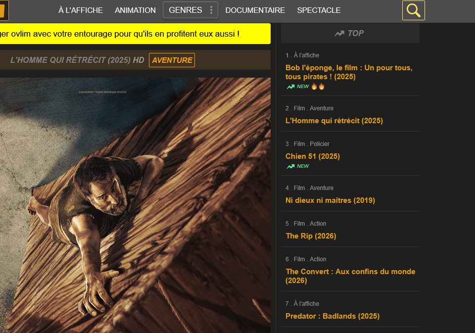 ovlim.com ne fonctionne plus, voici la nouvelle adresse ovlim