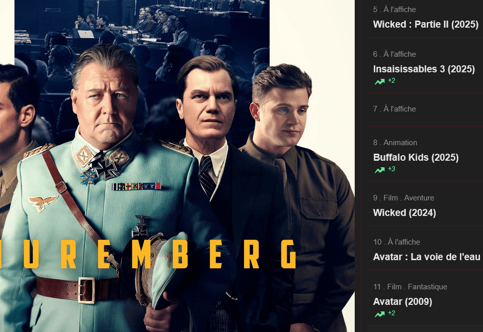Interface de la plateforme toktav pour le streaming de films gratuits