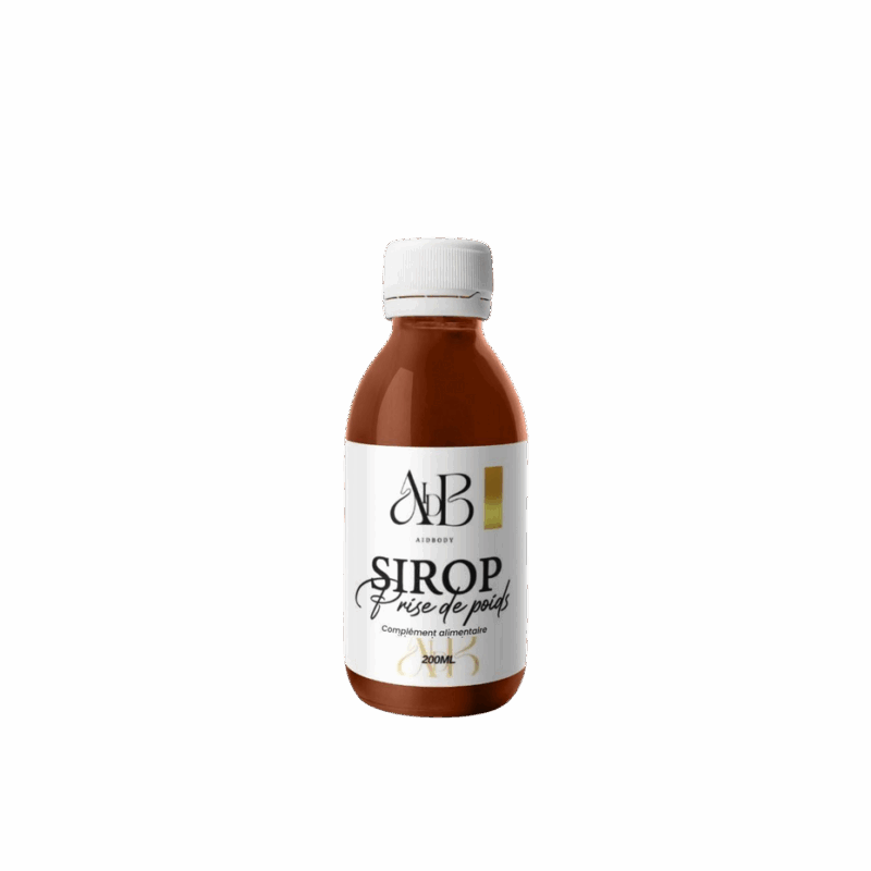 aidbody sirop pour la prise de poids