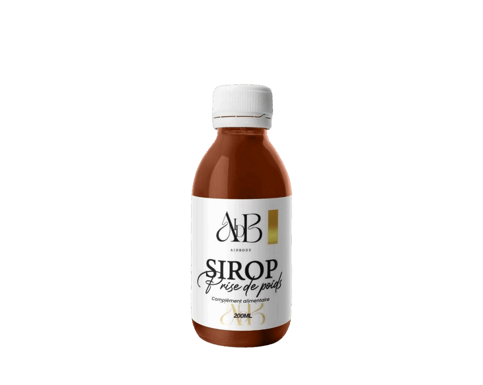 aidbody sirop pour la prise de poids