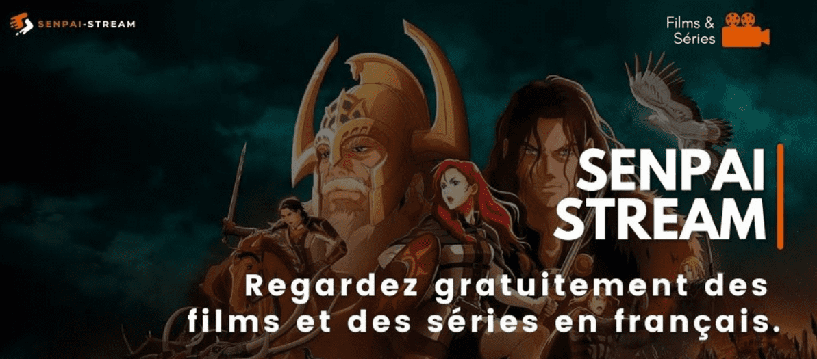 senpai stream nouvelle adresse Capture d&rsquo;écran de la nouvelle adresse Senpai Stream 2025