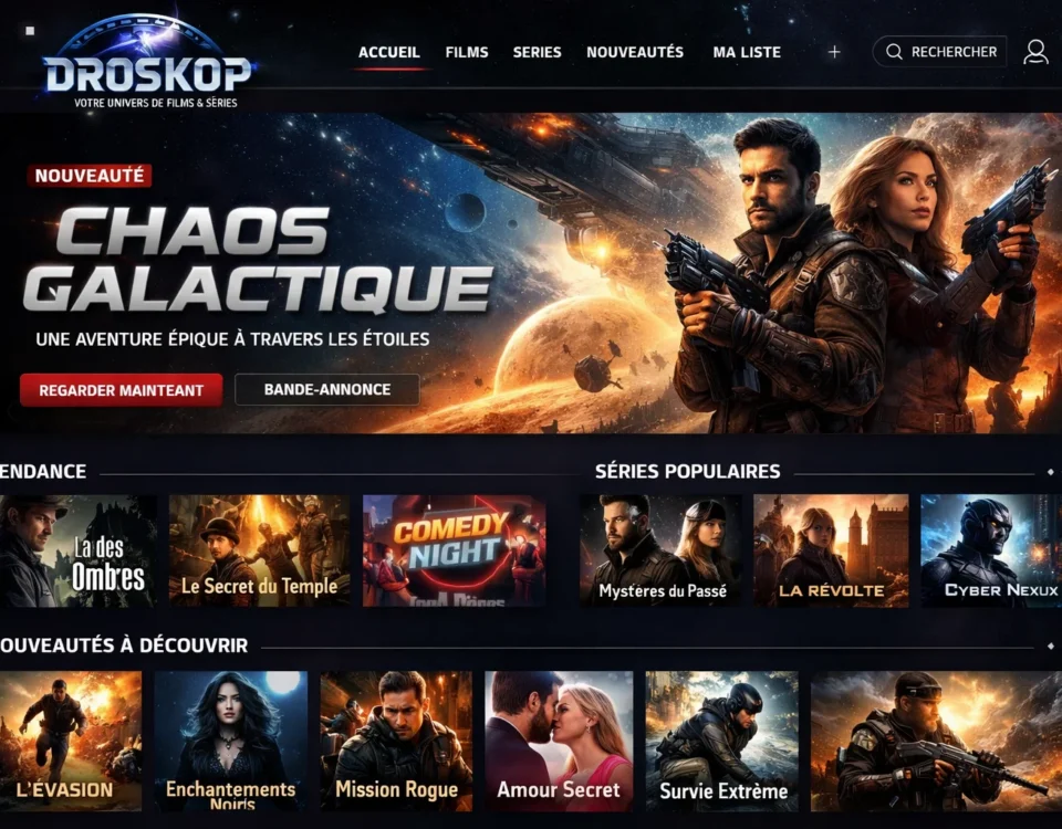 Droskop Bloqué ? Voici la Nouvelle Adresse Droskop 2026 18 Interface de la nouvelle plateforme Droskop devenue Miwav en 2026