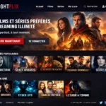 Interface de la nouvelle adresse NightFlix 2026 nightflix.world