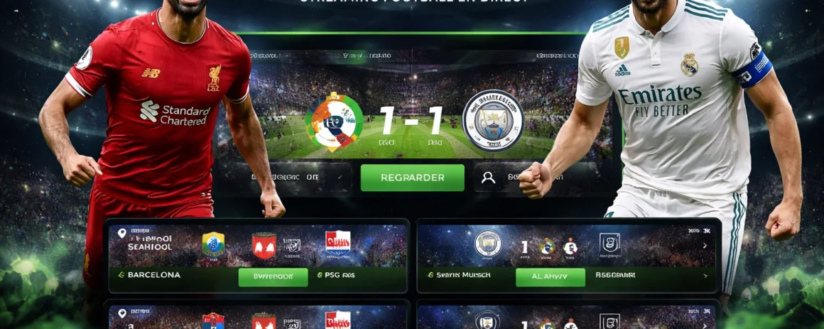 Yalla Shoot : Nouvelle Adresse Yalla-Shoot Live 2026 6 Interface Yalla Shoot streaming football live 2026