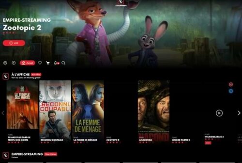 Empire Streaming Nouvelle Adresse Fonctionnelle en 2026 : 2 empire streaming nouvelle adresse officiel avec catalogue de films et series disponible en streaming