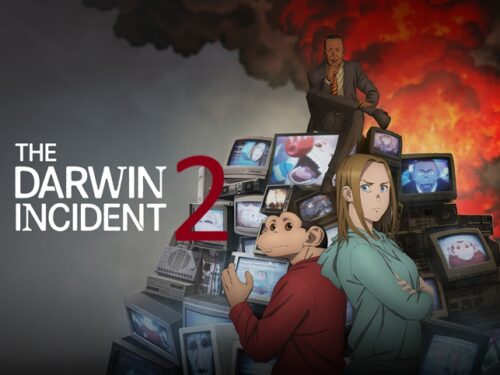 The Darwin Incident Season 2 release date ,key visual featuring Charlie and Lucy