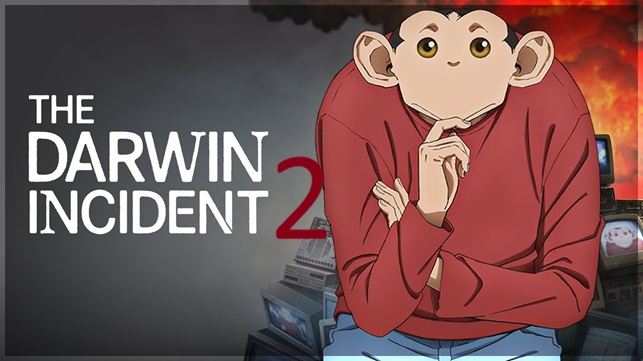 The Darwin Incident Season 2 announcement key visual featuring Charlie and Lucy